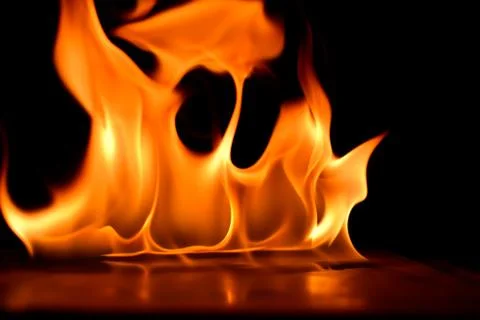 Blaze fire flame texture background Stock Photos