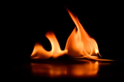 Blaze fire flame texture background Stock Photos