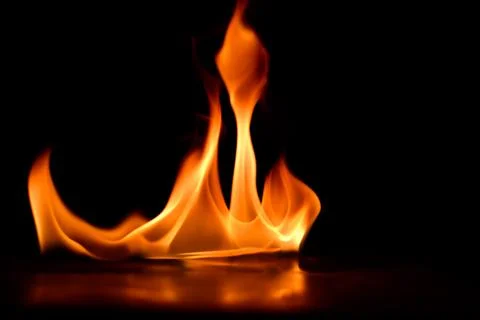 Blaze fire flame texture background Stock Photos