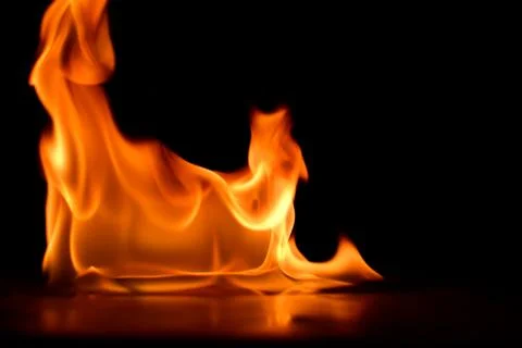 Blaze fire flame texture background Stock Photos