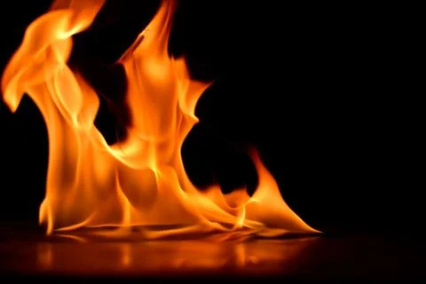 Blaze fire flame texture background Stock Photos