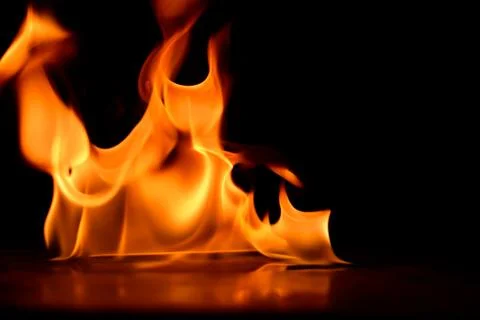 Blaze fire flame texture background Stock Photos