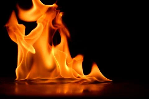 Blaze fire flame texture background Stock Photos