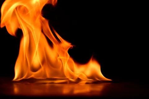 Blaze fire flame texture background Stock Photos