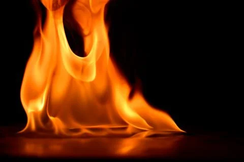Blaze fire flame texture background Stock Photos