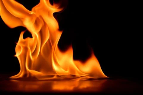 Blaze fire flame texture background Stock Photos