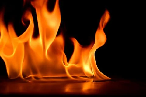 Blaze fire flame texture background Stock Photos