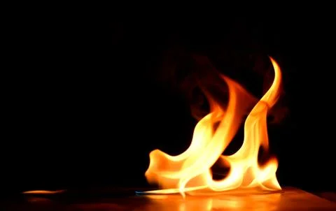 Blaze fire flame texture background Stock Photos