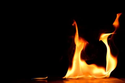 Blaze fire flame texture background Stock Photos