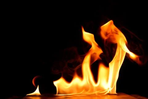 Blaze fire flame texture background Stock Photos