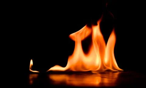 Blaze fire flame texture background Stock Photos