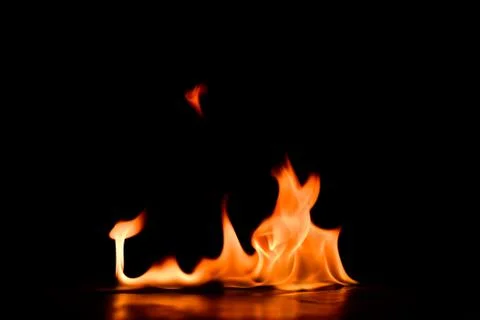 Blaze fire flame texture background Stock Photos