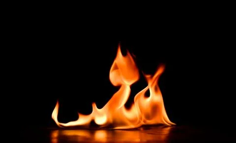 Blaze fire flame texture background Stock Photos