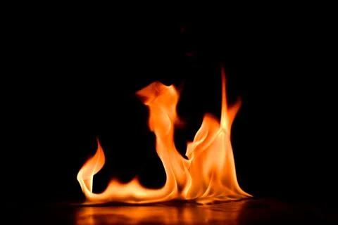 Blaze fire flame texture background Stock Photos