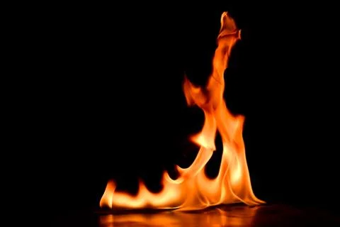 Blaze fire flame texture background Stock Photos