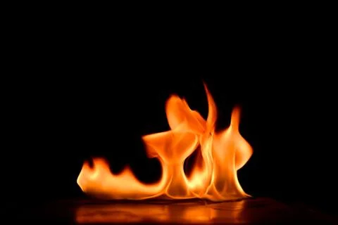 Blaze fire flame texture background Stock Photos