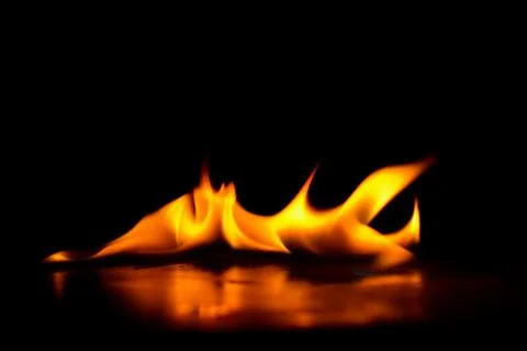 Blaze fire flame texture background Stock Photos