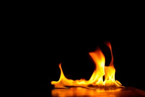 Blaze fire flame texture background Stock Photos