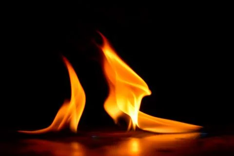 Blaze fire flame texture background 스톡 사진