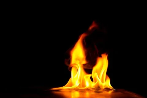 Blaze fire flame texture background Stock Photos