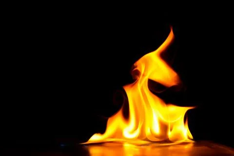 Blaze fire flame texture background Stock Photos