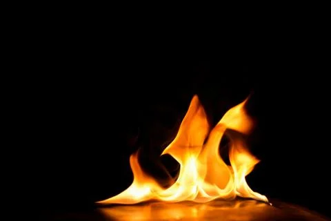 Blaze fire flame texture background Stock Photos