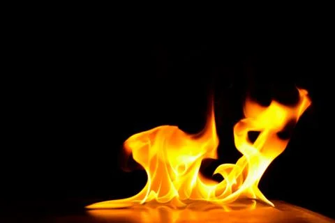 Blaze fire flame texture background Stock Photos