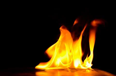 Blaze fire flame texture background Stock Photos