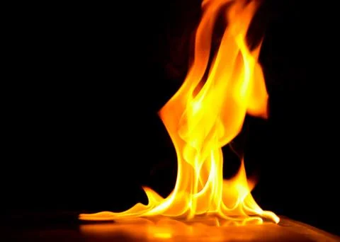 Blaze fire flame texture background Stock Photos