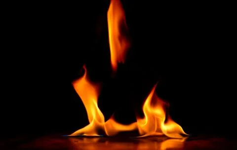Blaze fire flame texture background Stock Photos