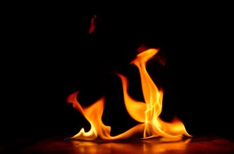 Blaze fire flame texture background Stock Photos