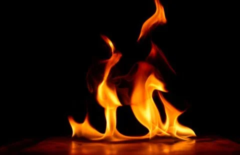 Blaze fire flame texture background Stock Photos