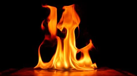 Blaze fire flame texture background Stock Photos