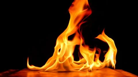 Blaze fire flame texture background Stock Photos