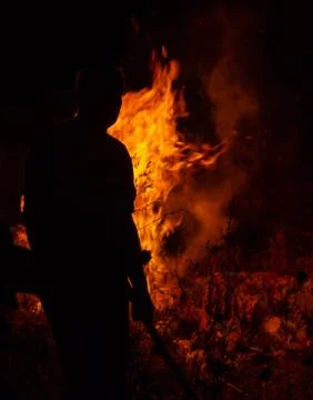 Blaze fire flame texture background Stock Photos