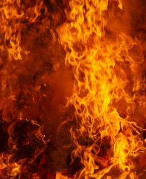 Blaze fire flame texture background Stock Photos