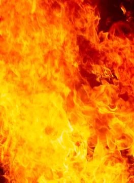 Blaze fire flame texture background Stock Photos