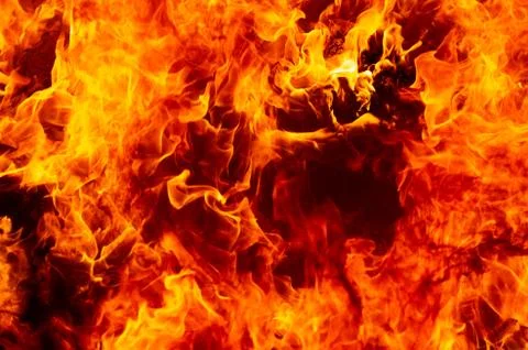 Blaze fire flame texture background Stock Photos