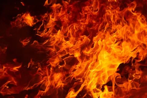 Blaze fire flame texture background Stock Photos