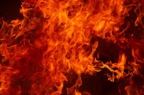 Blaze fire flame texture background Stock Photos