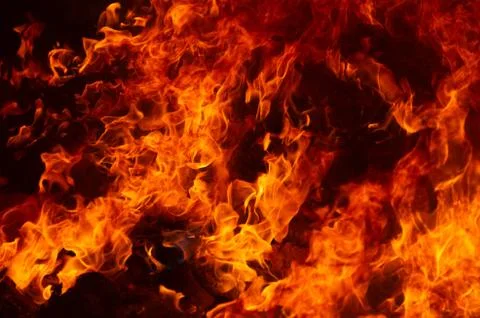 Blaze fire flame texture background Stock Photos