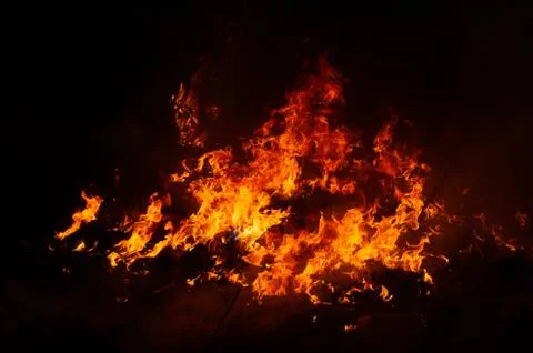 Blaze fire flame texture background Stock Photos