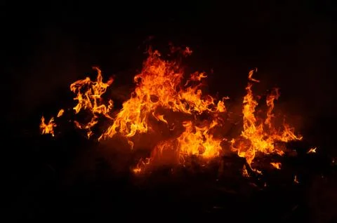 Blaze fire flame texture background Stock Photos