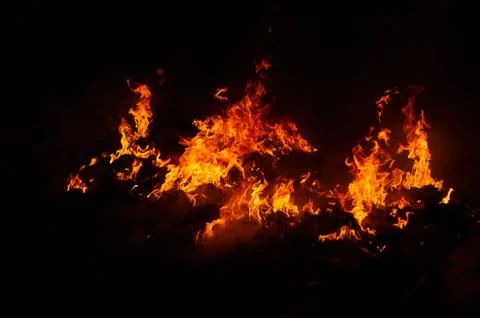 Blaze fire flame texture background Stock Photos
