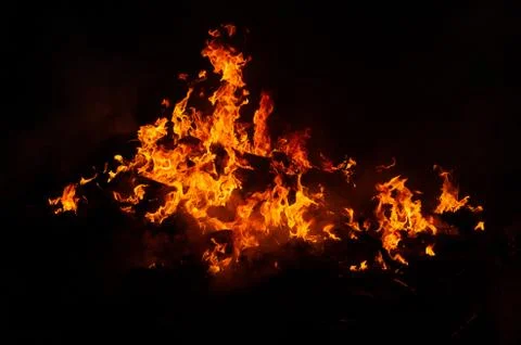 Blaze fire flame texture background Foto stock