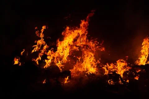 Blaze fire flame texture background Stock Photos