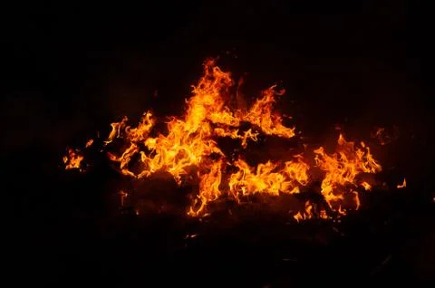 Blaze fire flame texture background Stock Photos