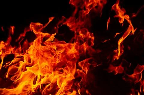Blaze fire flame texture background Stock Photos