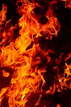 Blaze fire flame texture background Foto stock