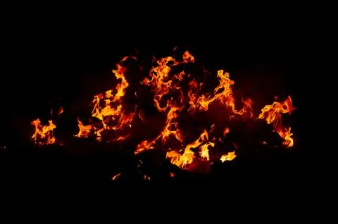 Blaze fire flame texture background Stock Photos